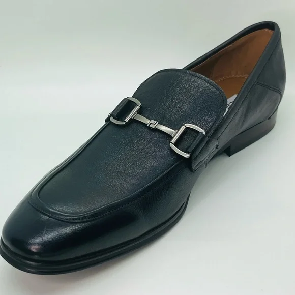 Two pair of size 12 men black dress shoes. Handmade Black Color Genuine Patent Leather Stylish Split  main image 4